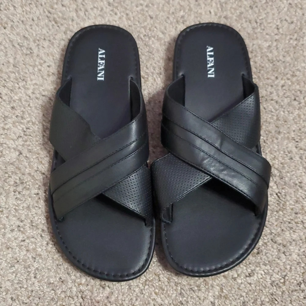 Alfani Bay X-Band Men's Sandals 10 M